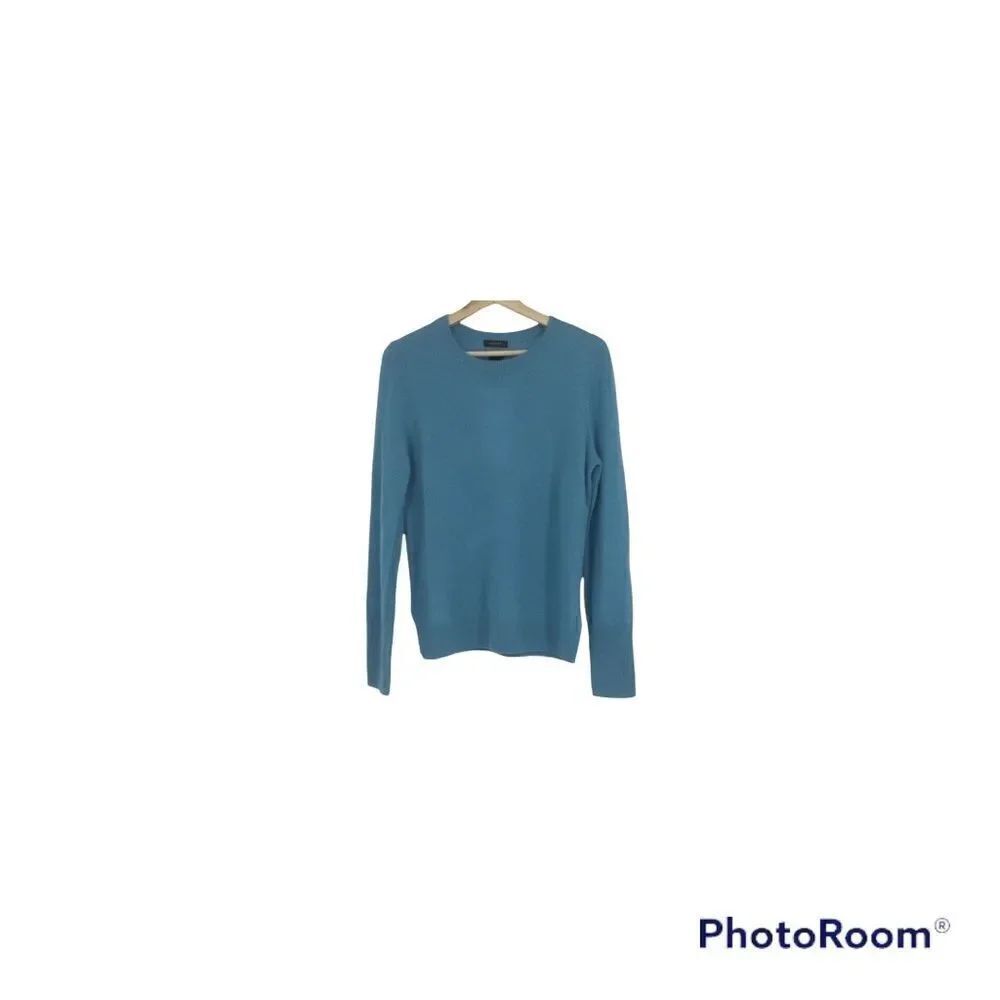 Halogen Blue resort heather cashmere sweater. XS. NWT